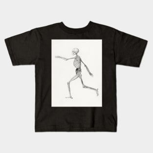 Running Skeleton Kids T-Shirt